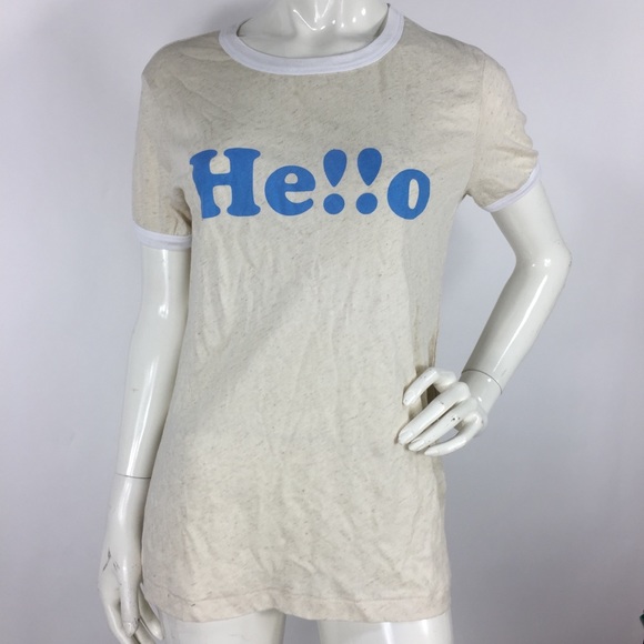Wildfox Tops - Wildfox Hello Ringer Tee